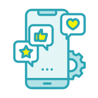 SNSのイメージイラスト